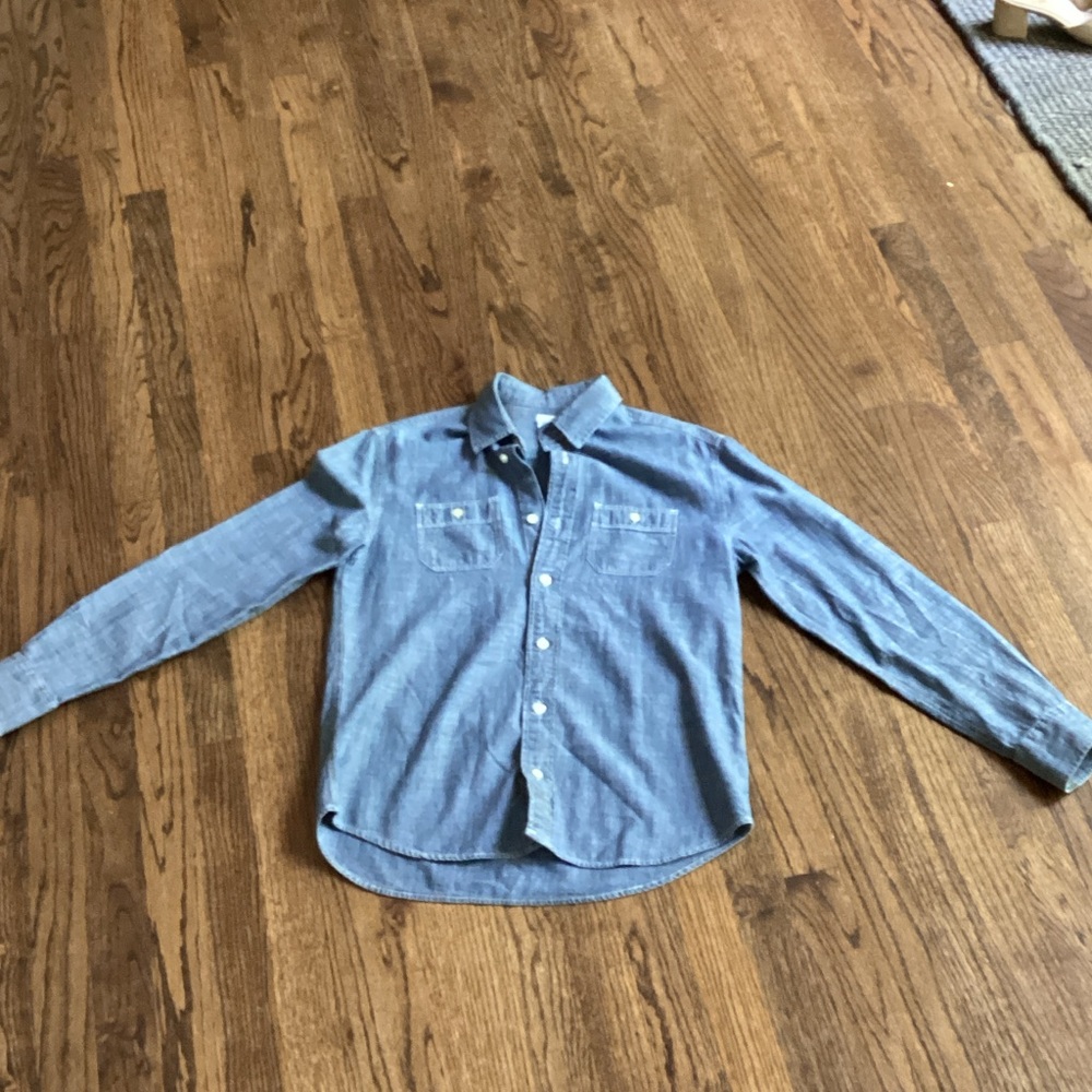 Crewcuts Light Blue Casual Button Down Shirt
